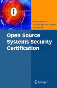 Paperback Open Source Systems Security Certification Book