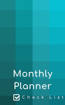 Monthly Planner: Blank monthly scheduler to write in. (Control The Chaos)