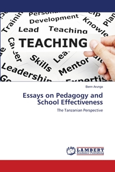 Paperback Essays on Pedagogy and School Effectiveness Book
