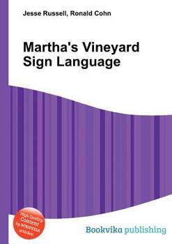 Paperback Martha's Vineyard Sign Language Book