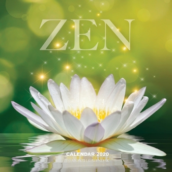 Paperback Zen Calendar 2020: 16 Month Calendar Book