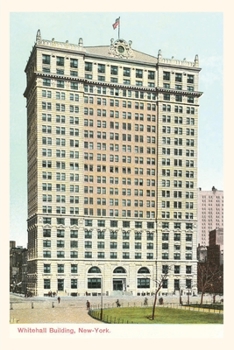 Paperback Vintage Journal Whitehall Building, New York City Book