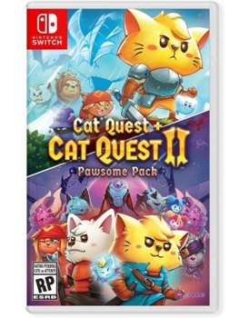 Video Game Cat Quest II + Cat Quest - Pawsome Pack Book