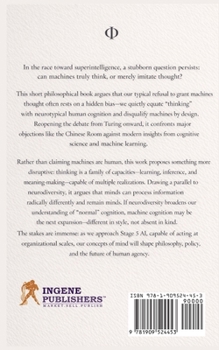 Paperback The Fifth Stage: Can Machines Think? A Functionalist Argument for Machine Consciousness Through Cognitive Diversity Book
