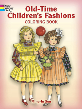 Paperback Old-Time Children's Fashions Coloring Book