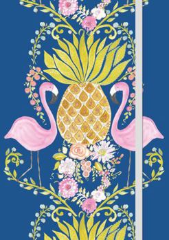 Flexibound Flamingos & Pineapple Journal (Diary or Notebook) Book