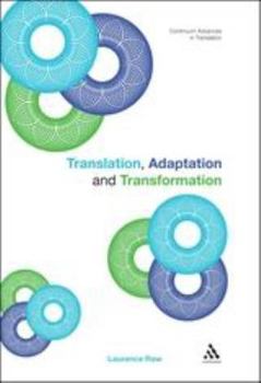 Hardcover Translation, Adaptation and Transformation Book