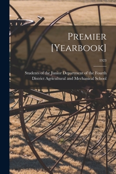 Paperback Premier [yearbook]; 1923 Book