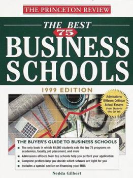 Paperback The Best 75 Business Schools Book