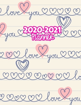 2020-2021 Planner: Two Year Calendar Organizer and Goal Journal | January 2020 - December 2021 Daily, Weekly and Monthly Planner Book with Back Sticker Expression Wall for 2 Years | Design Code 539933