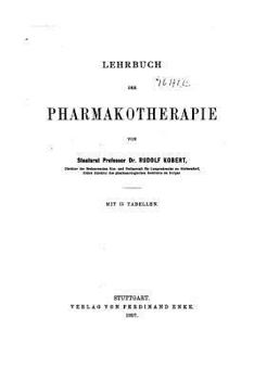 Lehrbuch Der Pharmakotherapie (Classic Reprint)