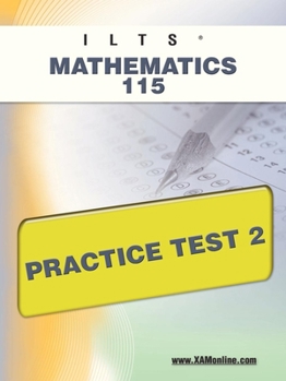 Paperback Icts Mathematics 115 Practice Test 2 Book
