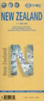 Map Laminated New Zealand Map by Borch (English Edition) Book