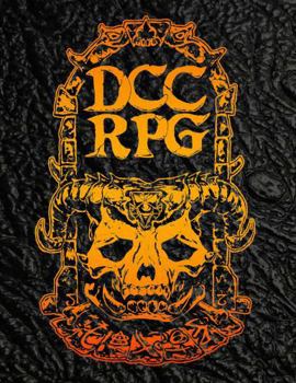 Hardcover Dungeon Crawl Classics Core Rulebook--Demon Skull Monster Hide Edition Book