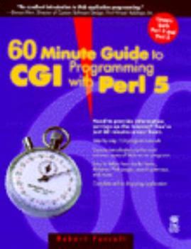 Paperback Internet World 60 Minute Guide to CGI Programming with Perl 5.0 Book