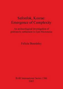 Paperback Safonfok, Kosrae: Emergence of Complexity Book