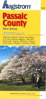 Paperback Passaic County NJ Pocket Map Book