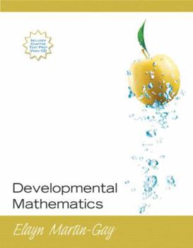 Paperback Developmental Mathematics [With CD-ROM] Book