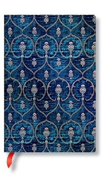 Misc. Blue Velvet Mini Lined Softcover Journal, 208pg, 80gsm, Velvet Dalmatic Collection by Paperblanks (Blue Velvet) Book