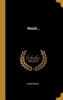 Hardcover Reich... [German] Book