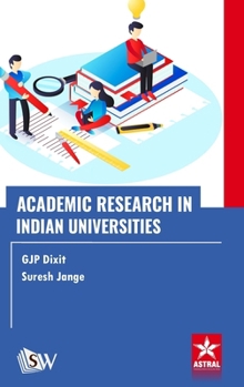 Hardcover Academic Research in Indian Universities Book