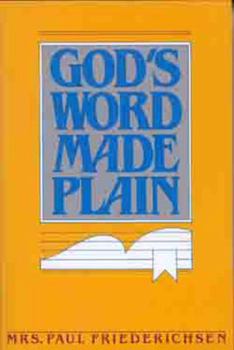 Mass Market Paperback God's Word Made Plain Book