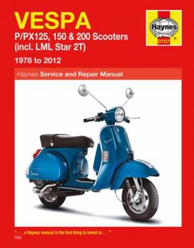 Paperback Vespa: P/Px125, 150 & 200 Scooters (Incl. LML Star 2t) 1978 to 2012 Book