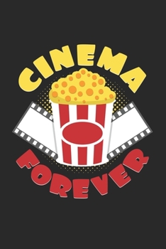 Paperback Cinema forever: 6x9 Movies - dotgrid - dot grid paper - notebook - notes Book