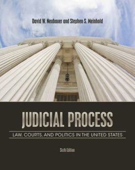 Paperback Judicial Process: Law, Courts, and Politics in the United States Book