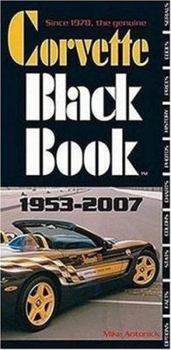 Paperback Corvette Black Book 1953-2007 Book