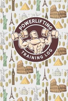 Paperback Powerlifting Training Log Book