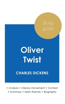 Paperback Study guide Oliver Twist by Charles Dickens (in-depth literary analysis and complete summary) Book
