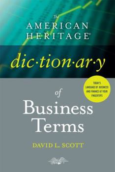 Paperback The American Heritage Dictionary of Business Terms Book