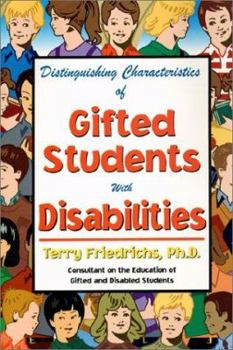 Paperback Distinguishing Characteristics of Gifted Students With Disabilities Book