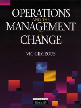Paperback Operations and the Management of Change Book