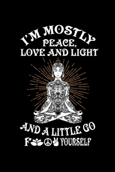 Notizbuch: Sarkasmus Yoga Fuck You Ruhe Meditation Geschenk 120 Seiten, 6X9 (Ca. A5),Blanko / Skizzen (German Edition)