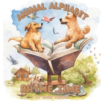 Paperback Animal Alphabet Rhyme Time Book