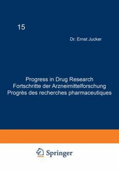 Paperback Progress in Drug Research / Fortschritte Der Arzneimittelforschung / Progrès Des Recherches Pharmaceutiques Book