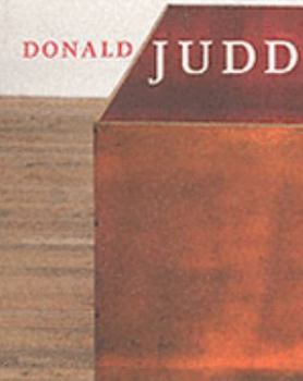 Paperback Donald Judd Book
