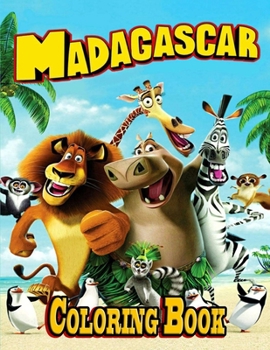 Paperback Madagascar Coloring Book