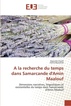 Paperback A la recherche du temps dans samarcande d'amin maalouf [French] Book
