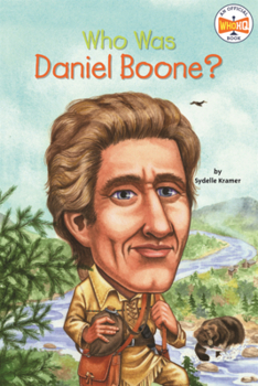 Library Binding Who Was Daniel Boone? Book