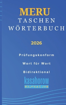 Paperback Taschenwörterbuch Meru [German] Book