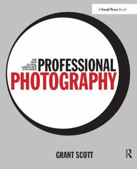 Paperback Professional Photography: The New Global Landscape Explained Book