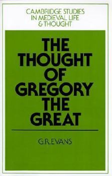 Paperback The Thought of Gregory the Great Book