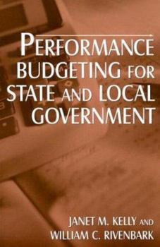 Paperback Performance Budgeting for State and Local Government Book