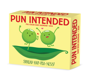 Product Bundle Pun Intended 2024 6.2 X 5.4 Box Calendar Book