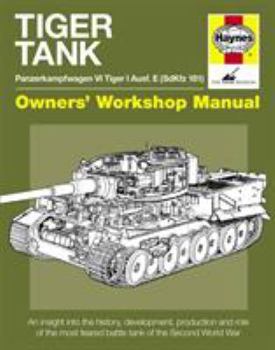 Hardcover Tiger Tank Manual Book
