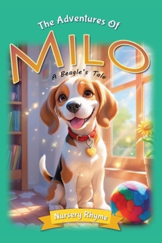 Paperback Adventures of Milo: A Beagle’s Tale: A Beagle Dog's Rhyming Story for Ages 3-6 with Beautiful Illustrations! (Barks & Play, Every Day!) Book