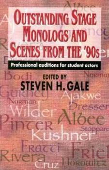 Paperback Outstanding Stage Monologs and Scenes from the '90s Book